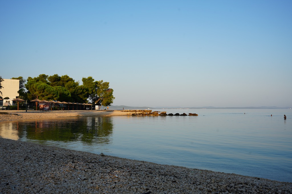 Bucht vor dem Campingplatz