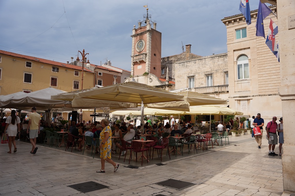 Platz in Zadar